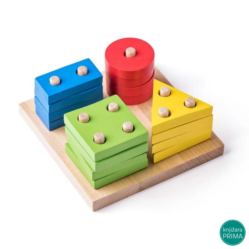 Osnovni oblici WOODY slagalica 