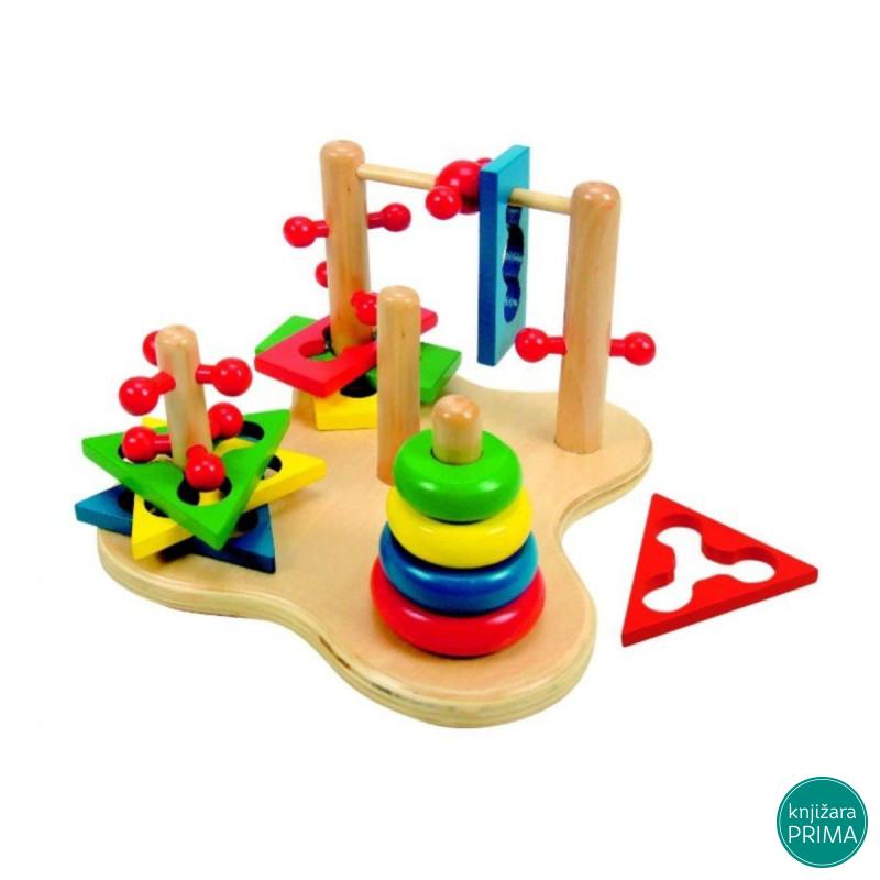 Igra za vežbanje motorike WOODY 