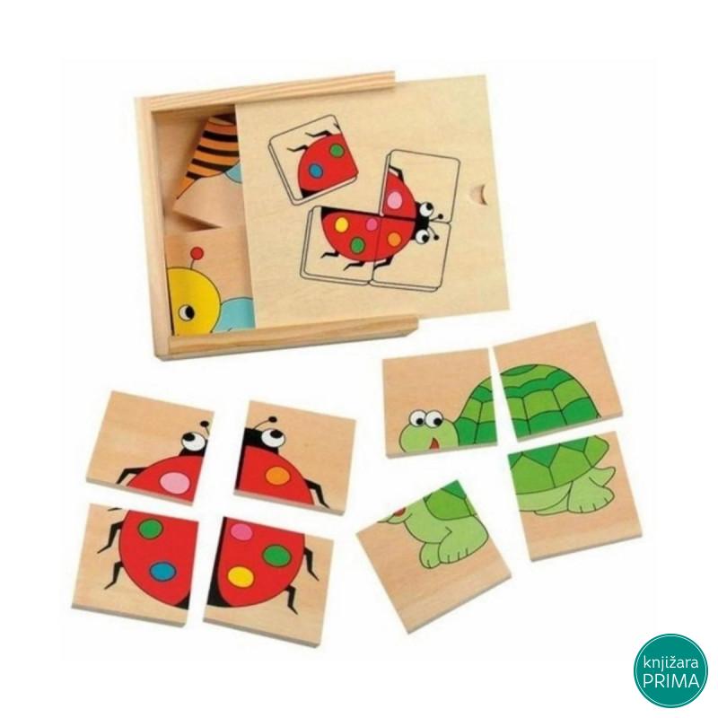 Mini slagalica WOODY bubamara 