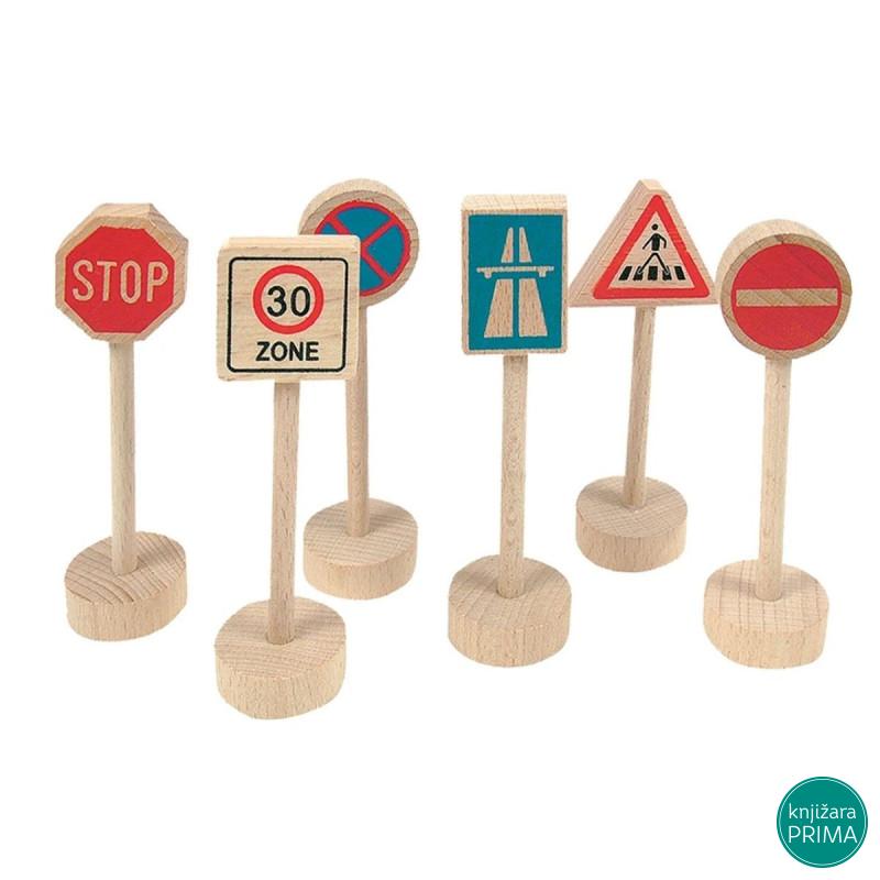 Drveni saobraćajni znaci WOODY 