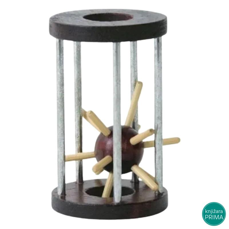 Mozgalica WOODY jež u kavezu 