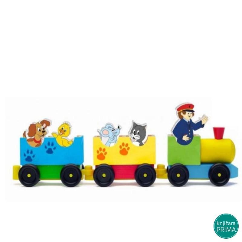 Vozić sa dva vagona WOODY 