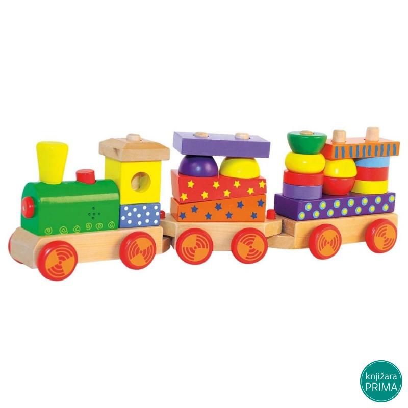 Kocke sa zvukom WOODY vozić 