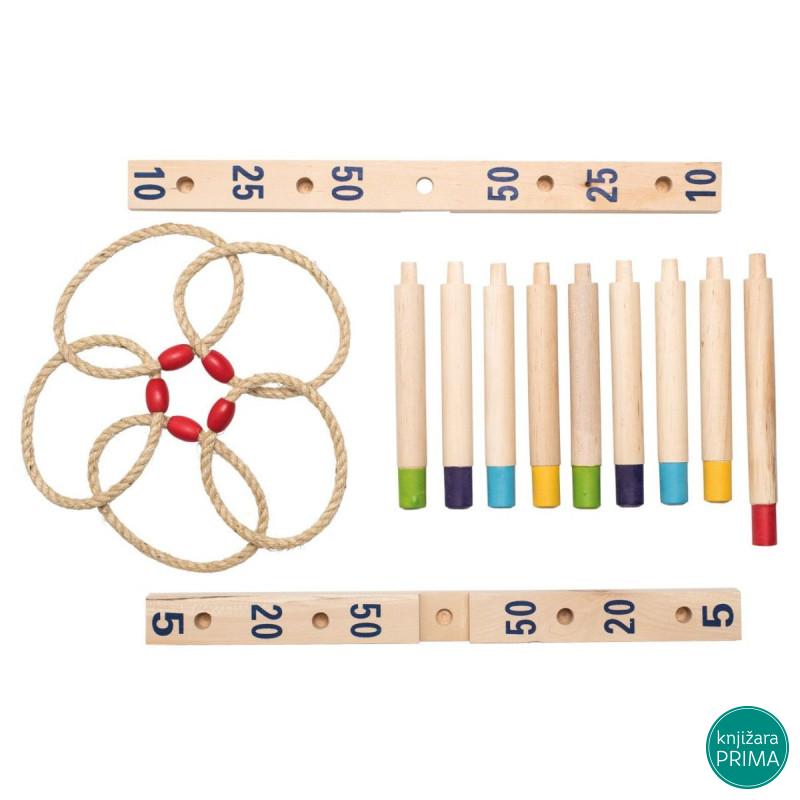 Društvena igra krugovi WOODY 