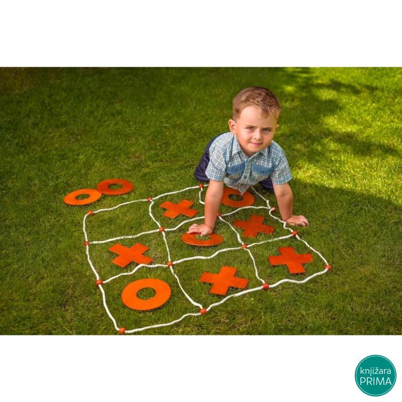 Iks Oks WOODY velika društvena igra 