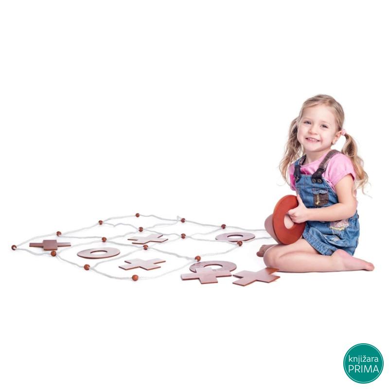 Iks Oks WOODY velika društvena igra 