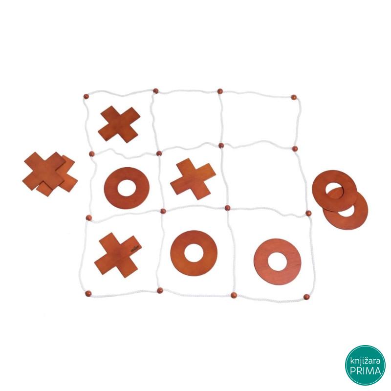 Iks Oks WOODY velika društvena igra 