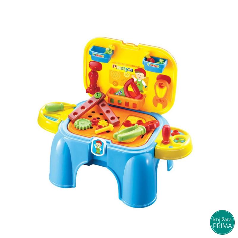 Set sa alatom WOODY sto 