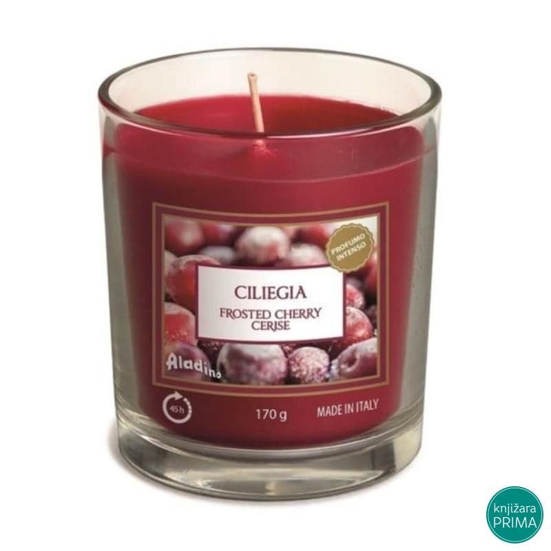 Mirišljava sveća ALADINO M  - Frosted Cherry 