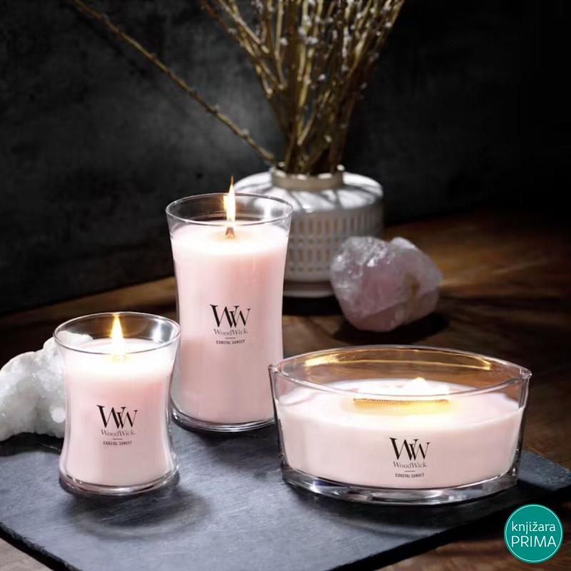 Sveća WOODWICK L Classic -  Coastal Sunset 