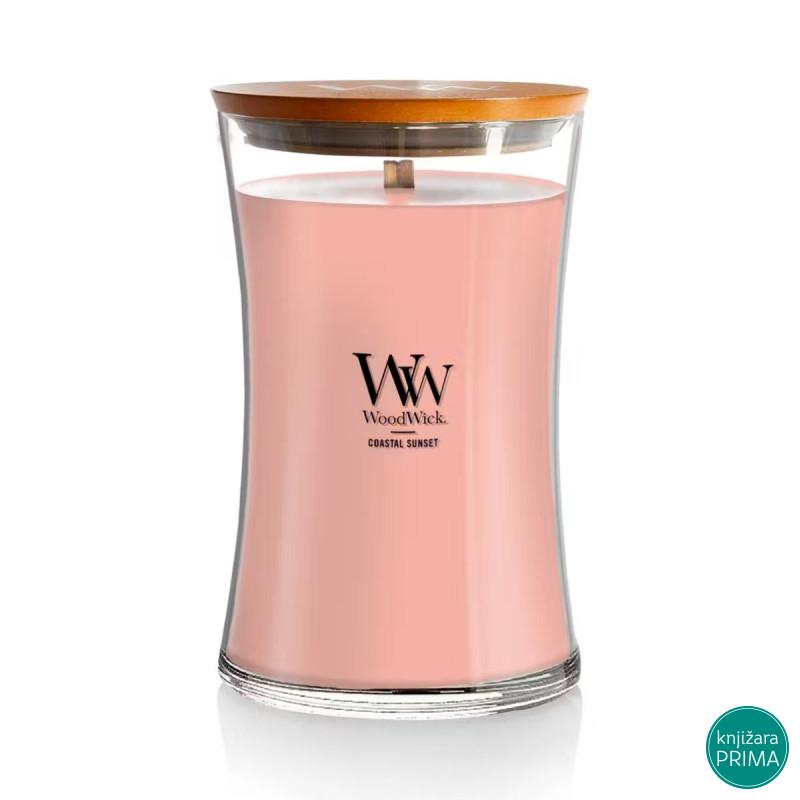 Sveća WOODWICK L Classic -  Coastal Sunset 