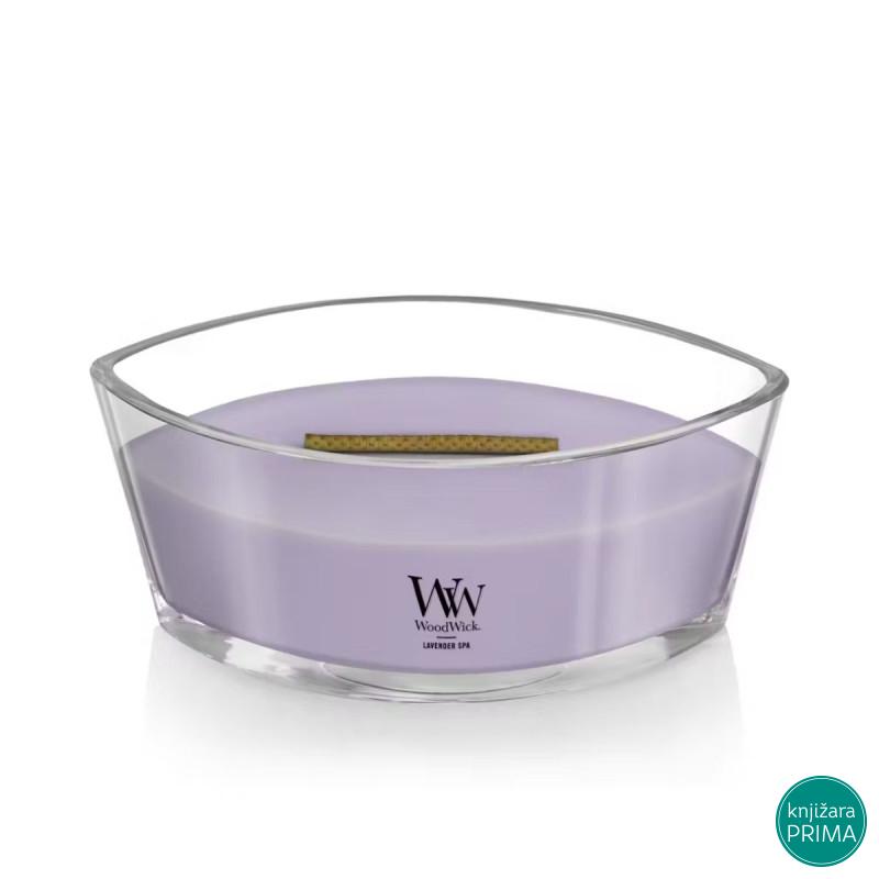 Sveća WOODWICK Elipse - Lavander Spa 
