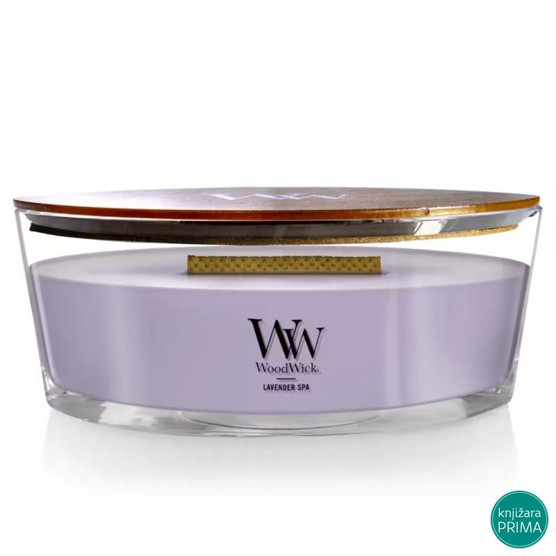 Sveća WOODWICK Elipse - Lavander Spa 