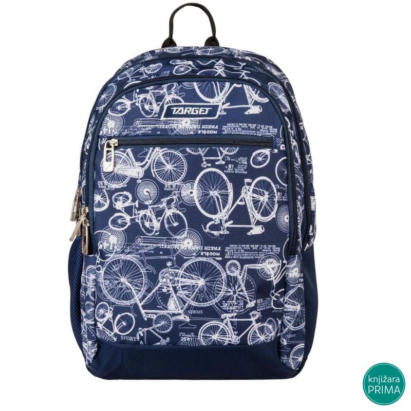 Školski ranac TARGET - Bicycle Blue 