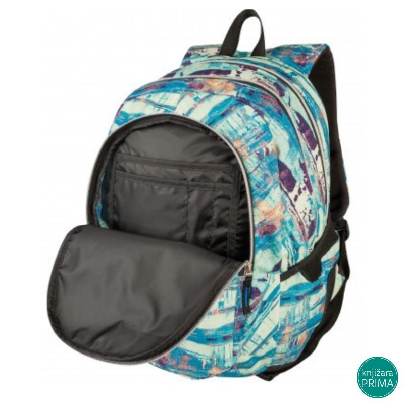 Školski ranac TARGET 3 zip Duel - Rust Blue 