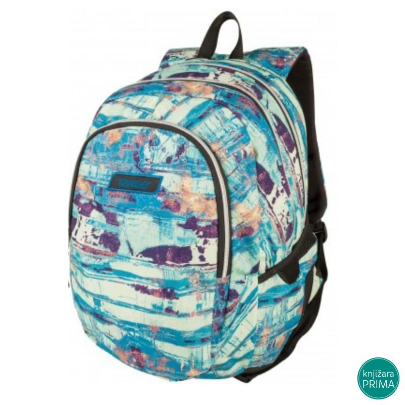 Školski ranac TARGET 3 zip Duel - Rust Blue 