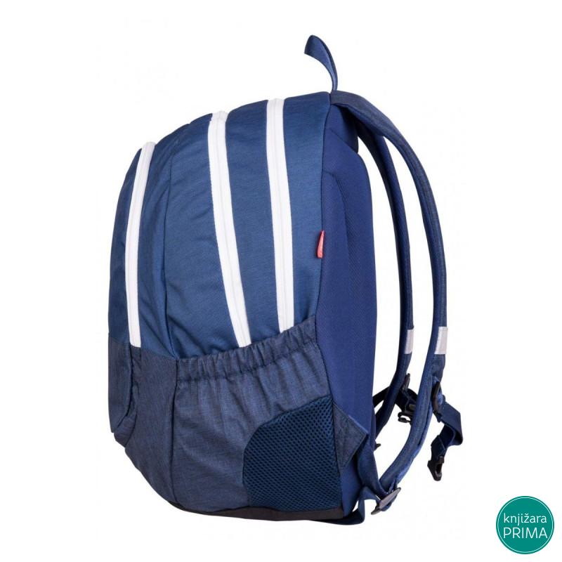 Školski ranac TARGET 3 zip Duel - Dark Jeans 