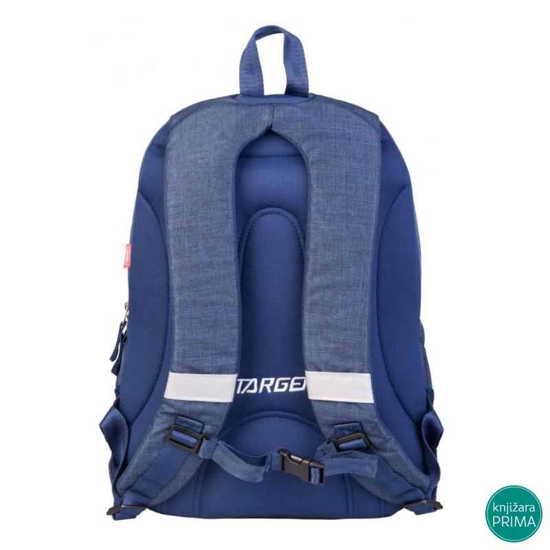 Školski ranac TARGET 3 zip Duel - Dark Jeans 