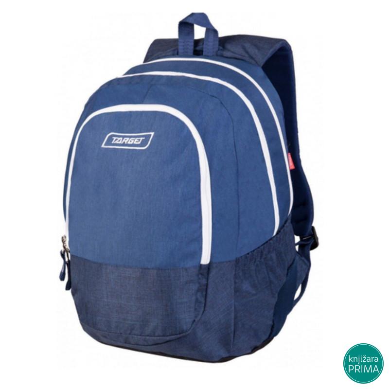 Školski ranac TARGET 3 zip Duel - Dark Jeans 