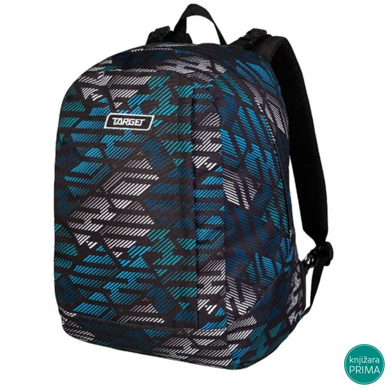 Školski ranac TARGET Twin - Geometric blue 