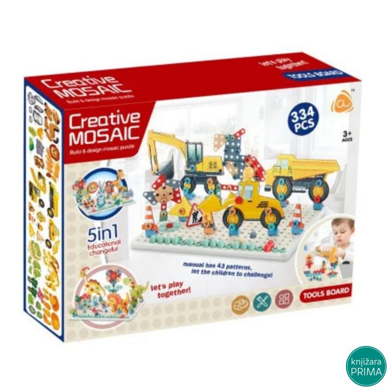 Slagalica kreativni mozaik životinje 