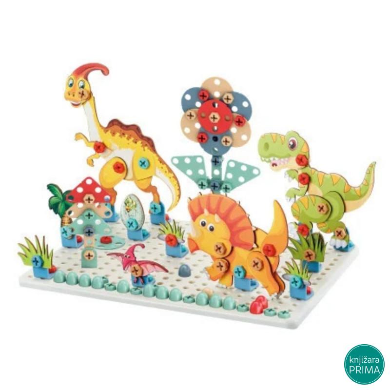 Slagalica kreativni mozaik životinje 