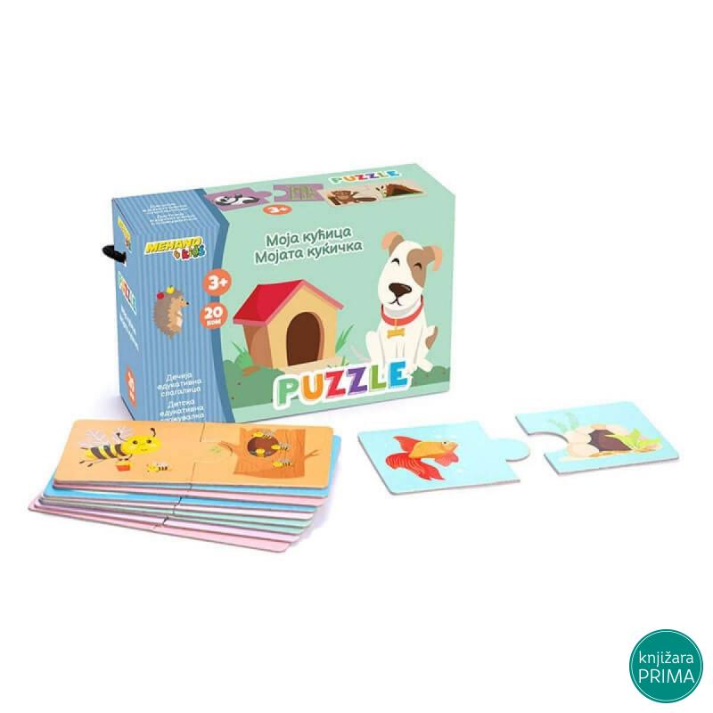 Slagalica MEHANO moja kućica 