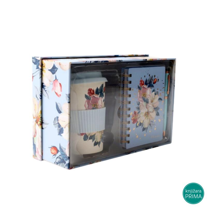 Poklon set Floral Blue 