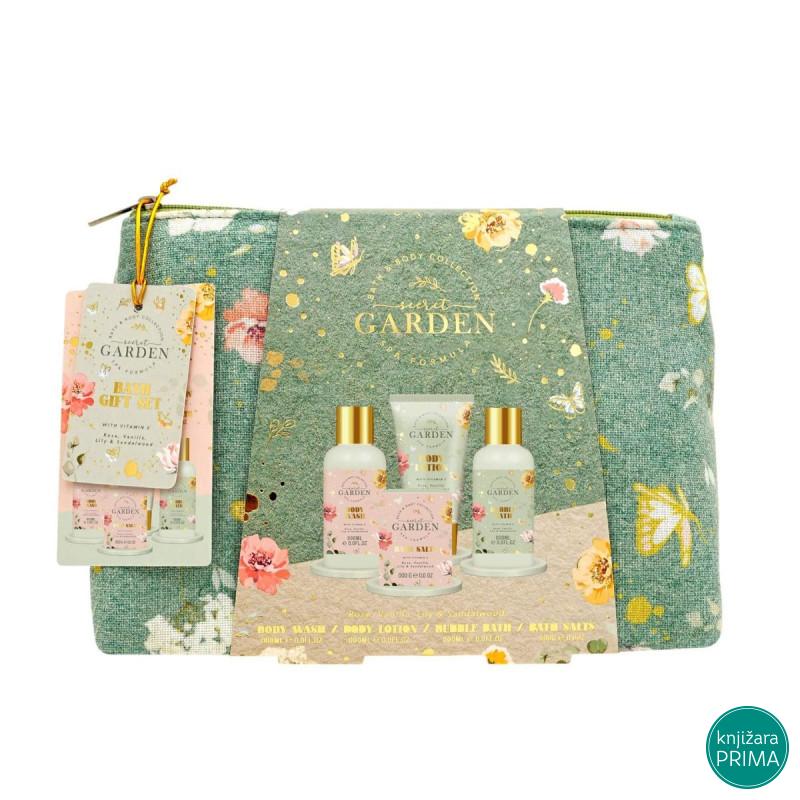 Kozmetički poklon set Green garden sa neseserom 