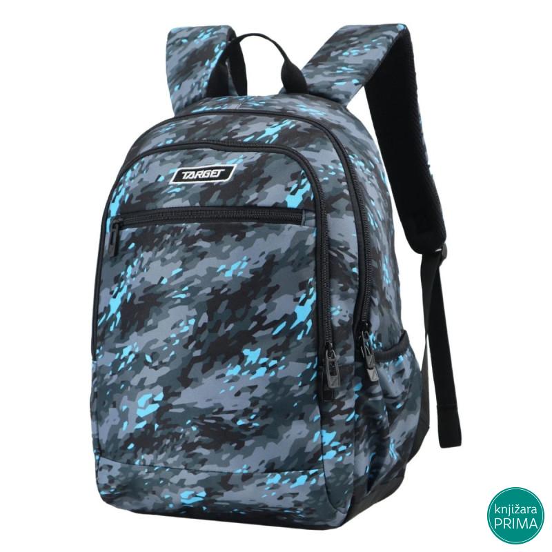Školski ranac TARGET Chili - Camo Aqua 