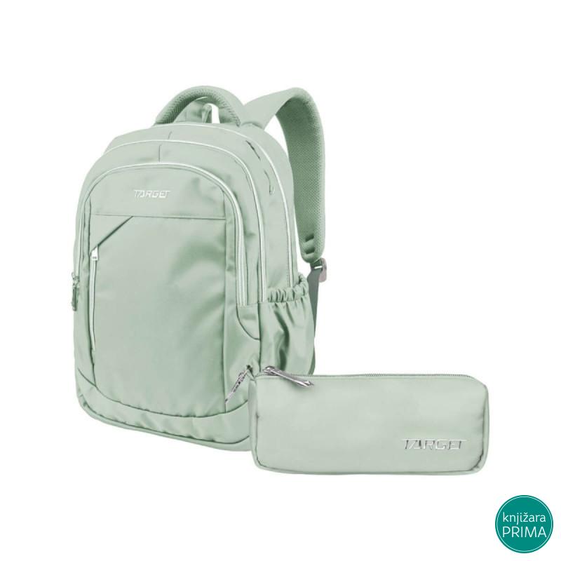Školski ranac TARGET Silvera -  Mint + pernica 