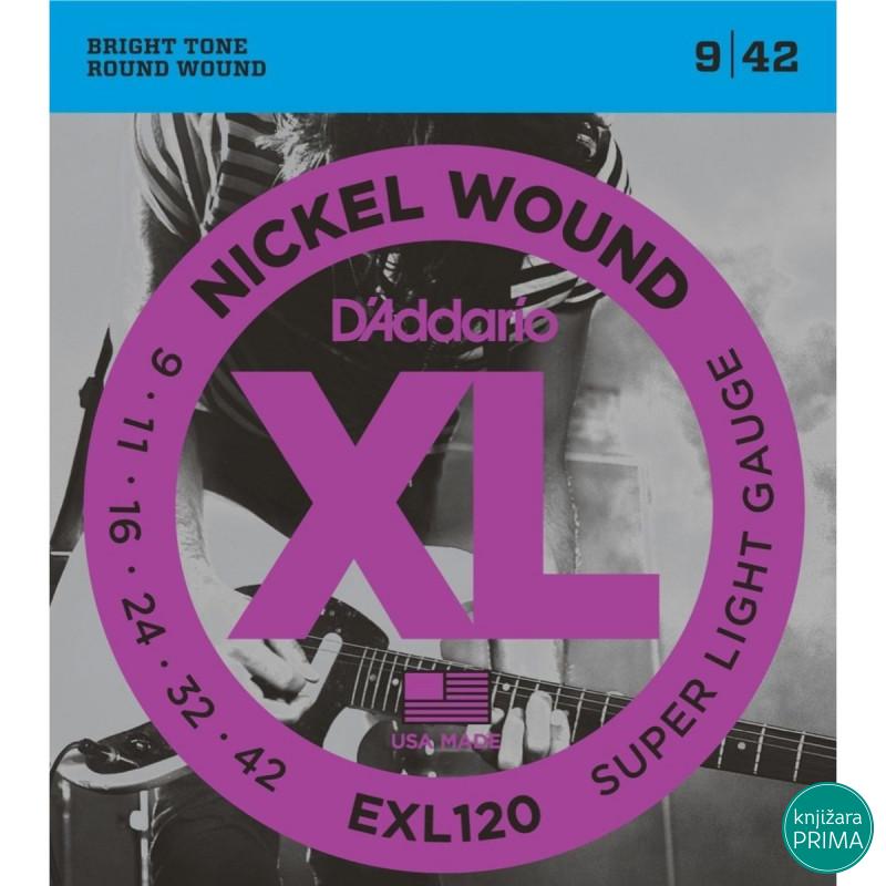 DAddario EXL120 žice za električnu gitaru 