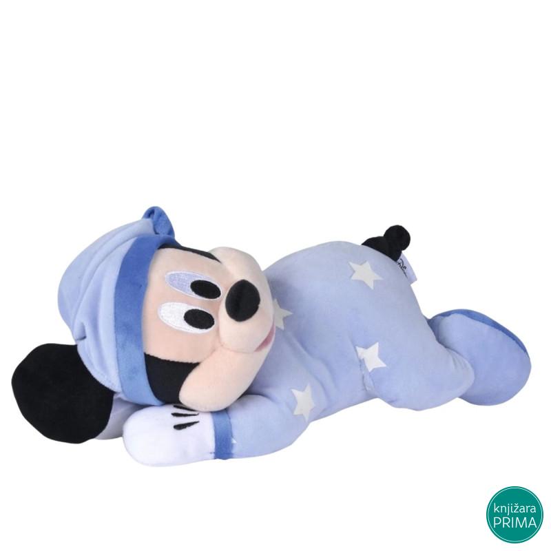 Plišana igračka DISNEY Mickey Mouse 30cm glow in the dark 