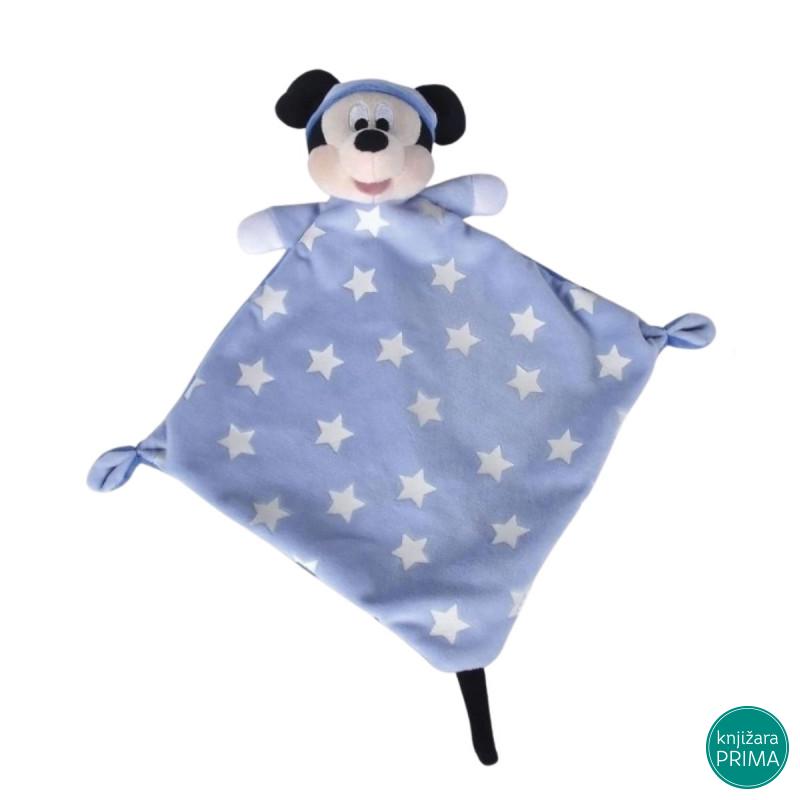 Plišana igračka DISNEY Mickey Mouse laku noć ćebe 