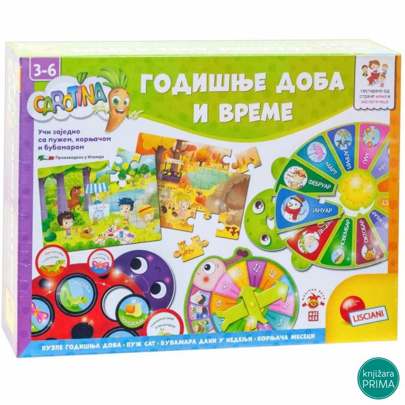 Edukativna igra godišnja doba i vreme LISCIANI 