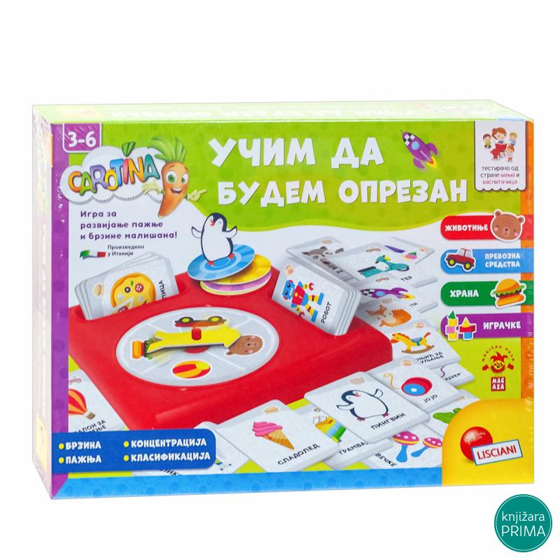 Učim da budem oprezan LISCIANI edukativna igra 