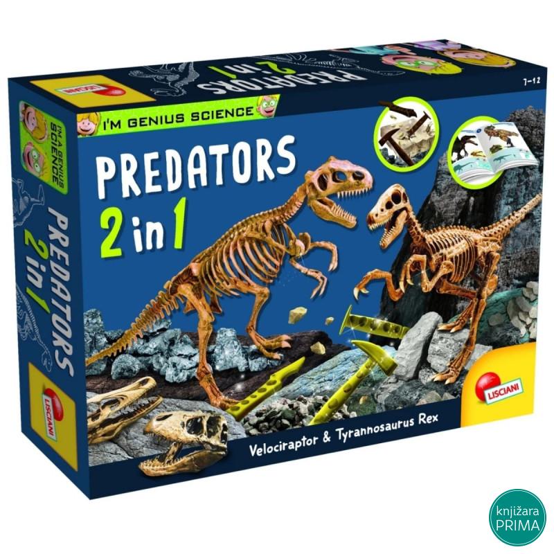 Predatori LISCIANI edukativni set mali genije 