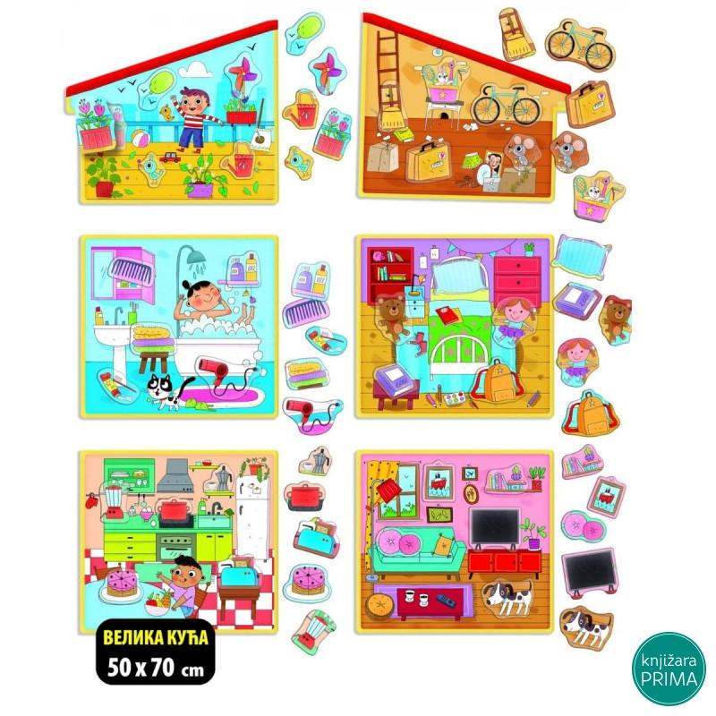 Montesori džinovska kuća LISCIANI 