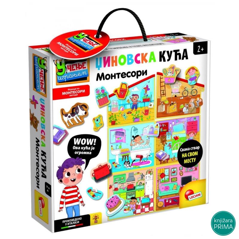 Montesori džinovska kuća LISCIANI 
