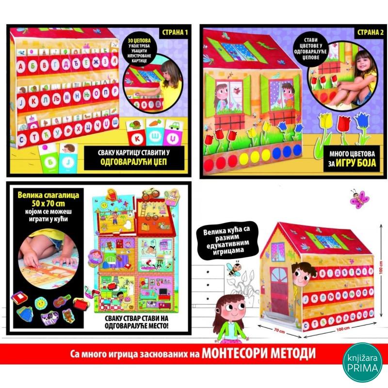 Montesori kuća za igru LISCIANI 