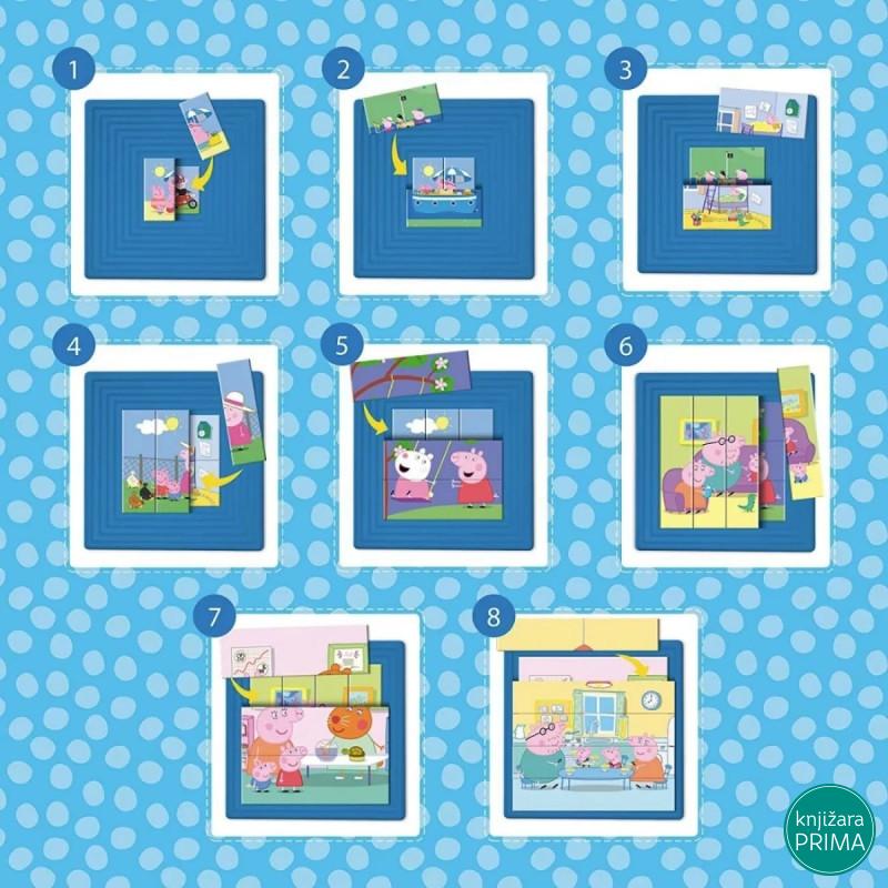 Slagalica LISCIANI Pepa Prase progresivna 