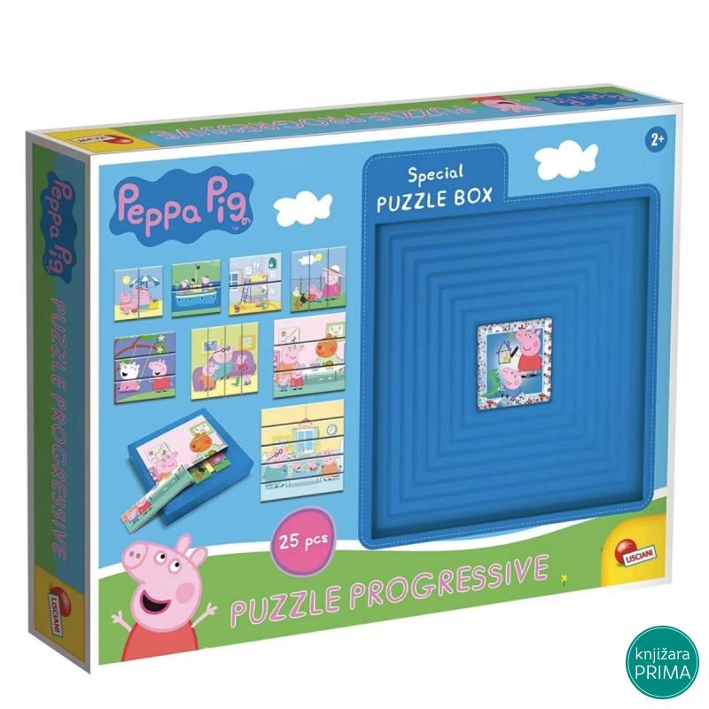 Slagalica LISCIANI Pepa Prase progresivna 