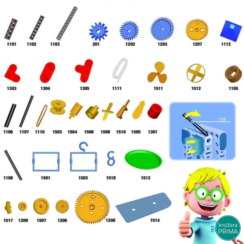 Laboratorija mehanike LISCIANI edukativni set 