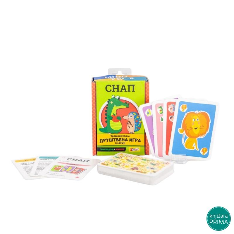 Snap LISCIANI 2u1 snap i igra memorije životinje 