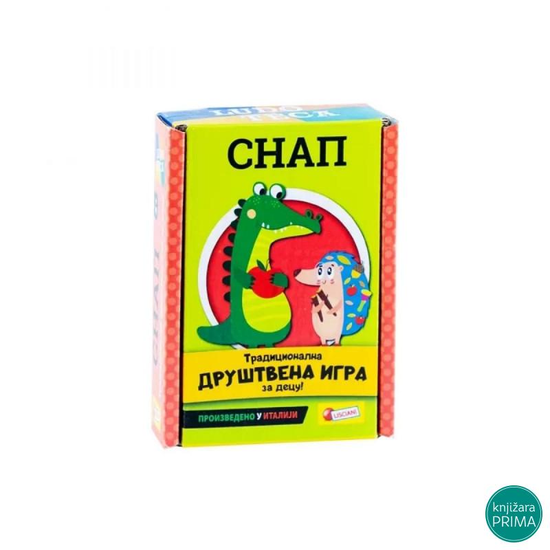 Snap LISCIANI 2u1 snap i igra memorije životinje 