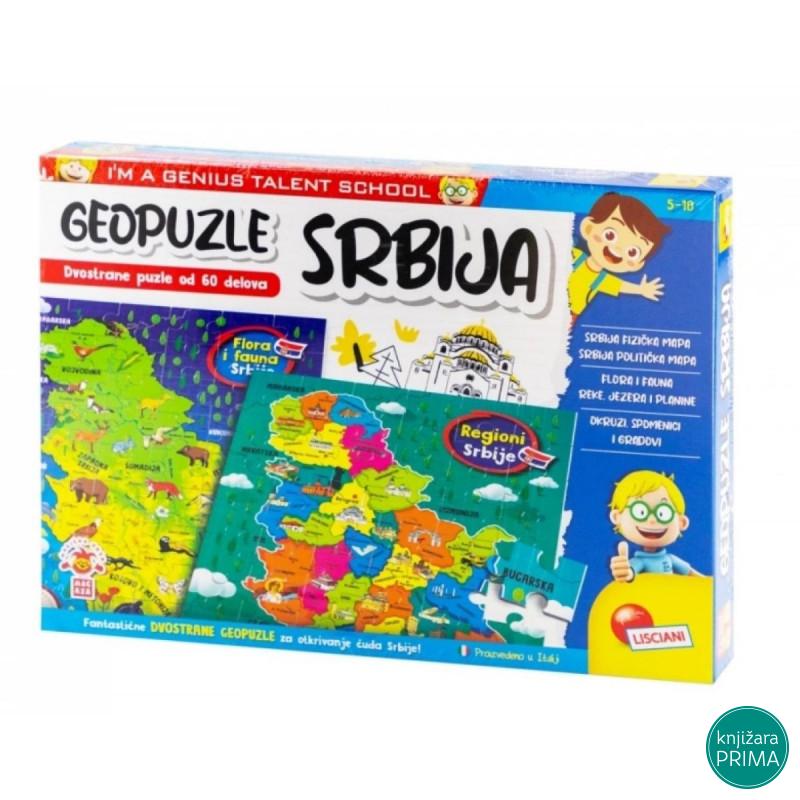 Geopuzle Moja Srbija LISCIANI 2u1 