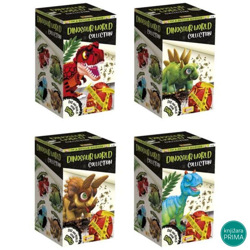 Moja kolekcija dinosaurusa LISCIANI mali genije 