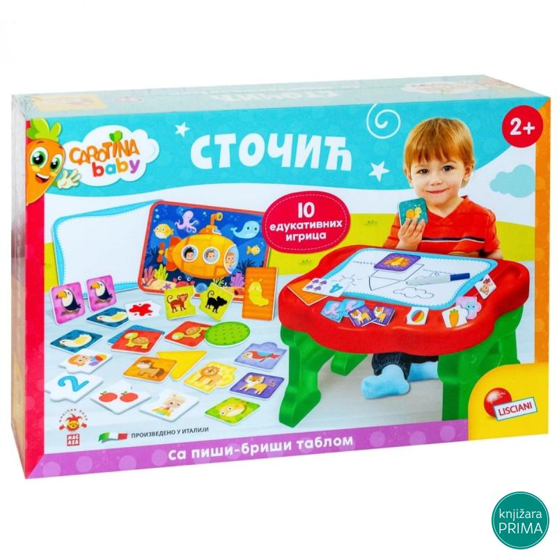 Edukativni stočić CAROTINA 