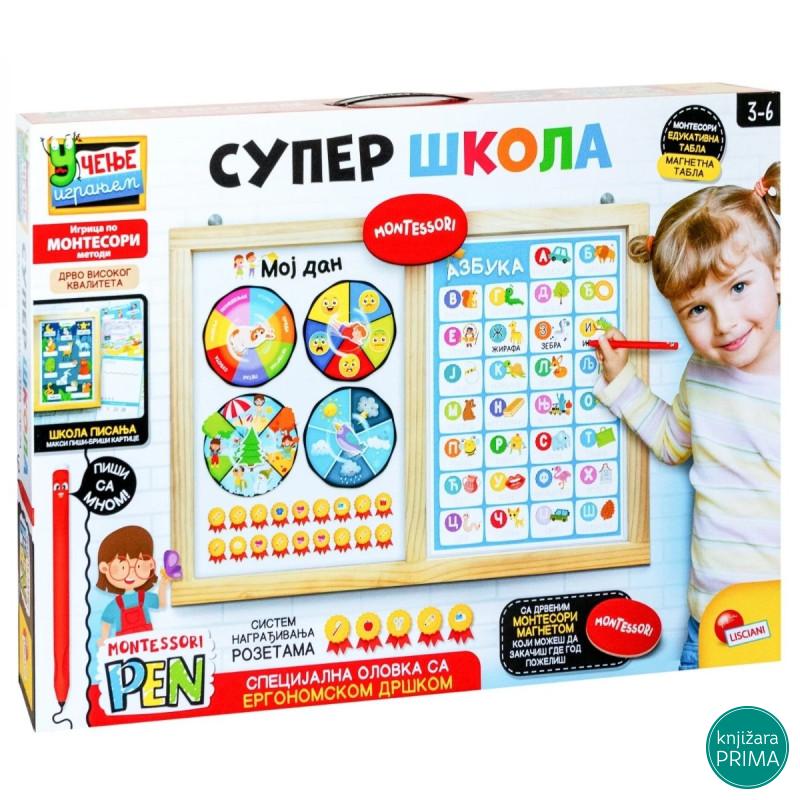 Montesori tabla Super škola 