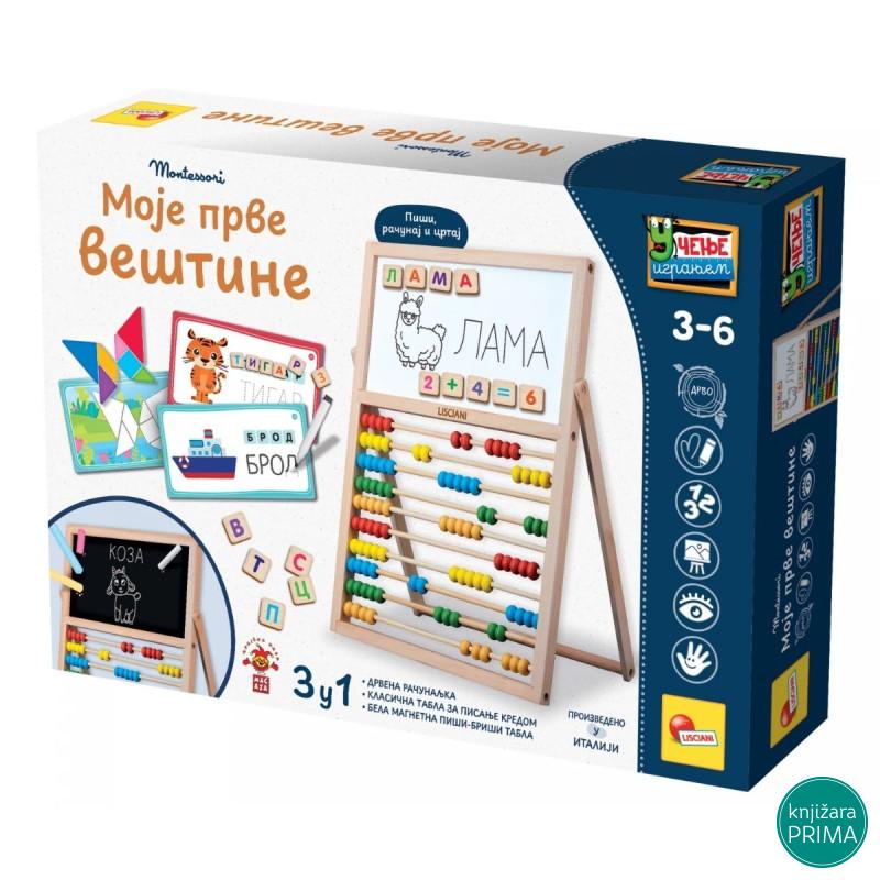 Moje prve veštine MONTESORI edukativni set 